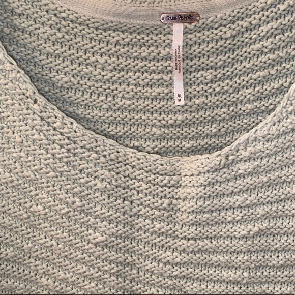 NWT:  Free People Menace Sweater Color Moss Medium $128 - Picture 4 of 5
